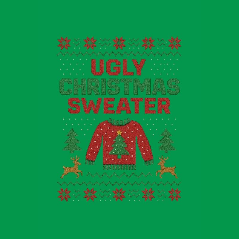 Pull de Noël moche Weihnachtspullover Hässlich