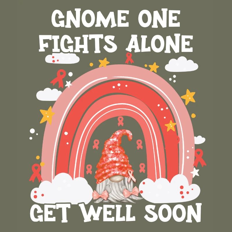 Gnome One Fights Alone Gebärmutterkrebs