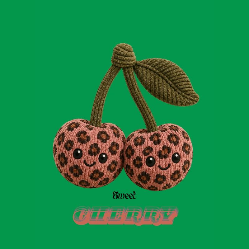 Leopard Cherries Cuddle Duo
