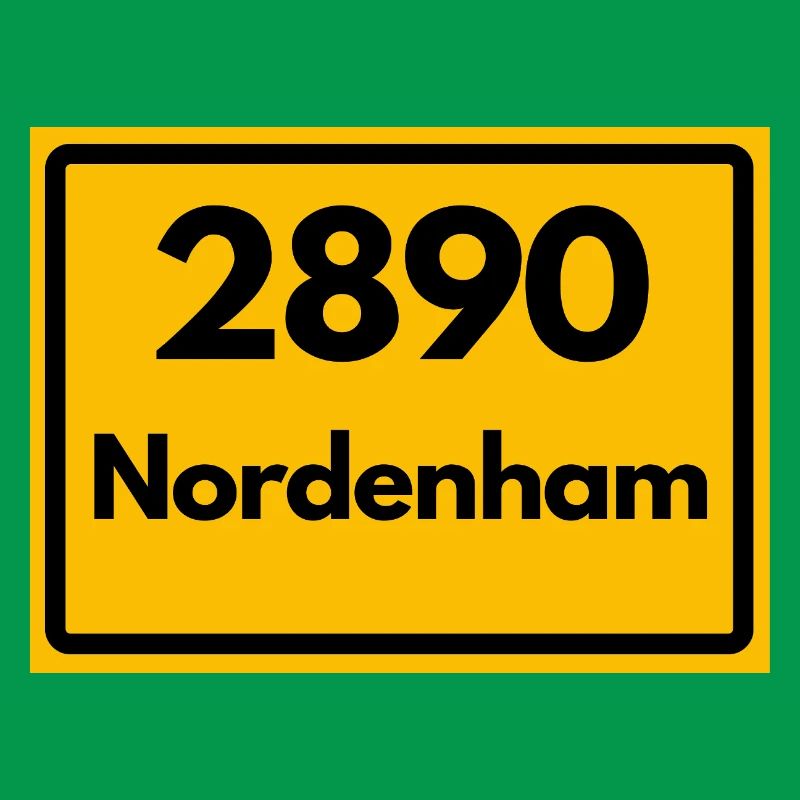 ANCIEN CODE POSTAL RÉTRO 2890 NORDENHAM – WESER
