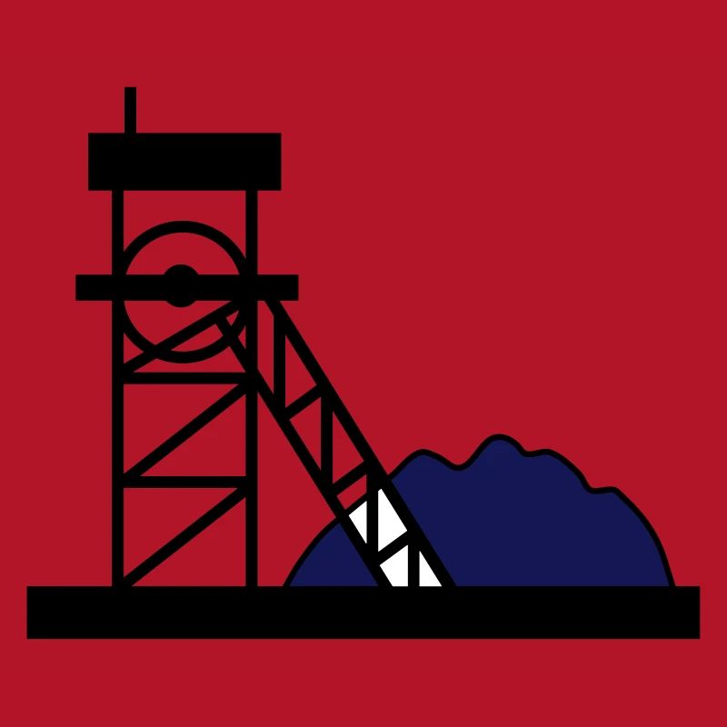 Kohle Bergwerk Mine Geschenkidee Arbeit Hobby