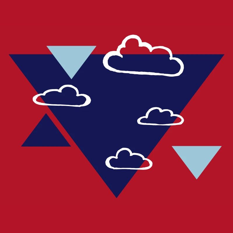 Nuages - impression librement sélectionnable