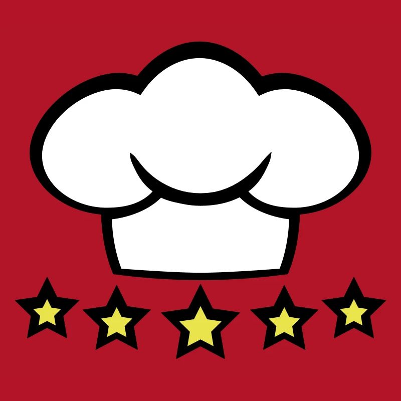 Chef Kitchen Chef’s Hat 5 étoiles Master Cool