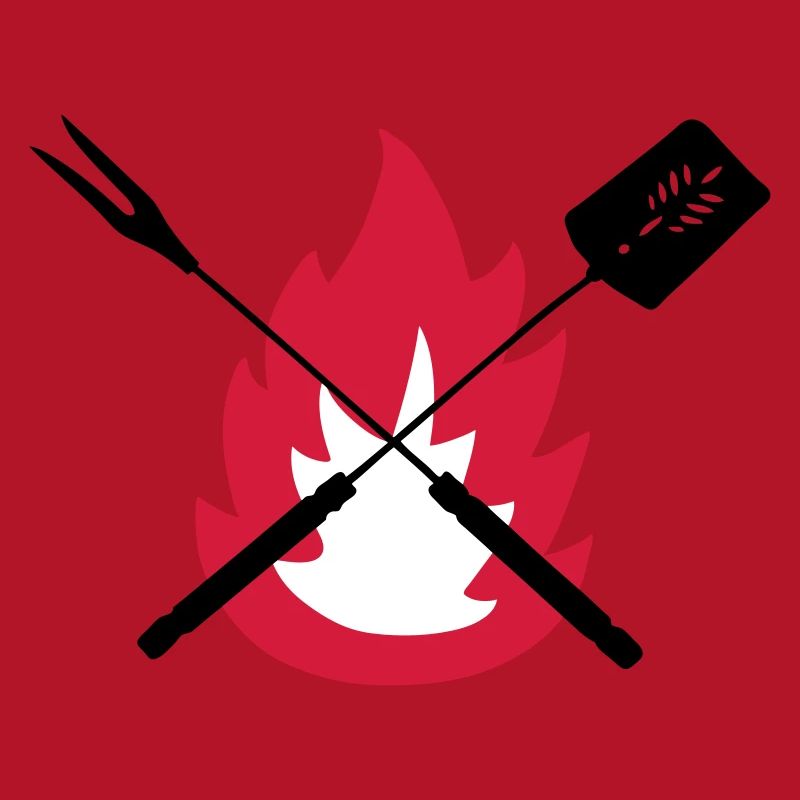 barbecue cook tools fire on BBQ best gift idea