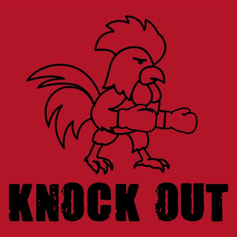 Boxer Knock Out Comic