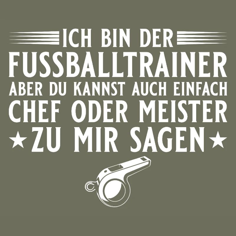 Fußballtrainer Chef oder Meister