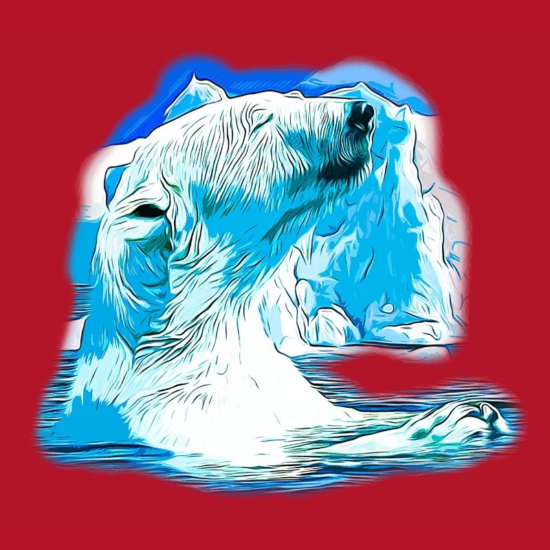 gxp eisbär polarbär genießer vector art