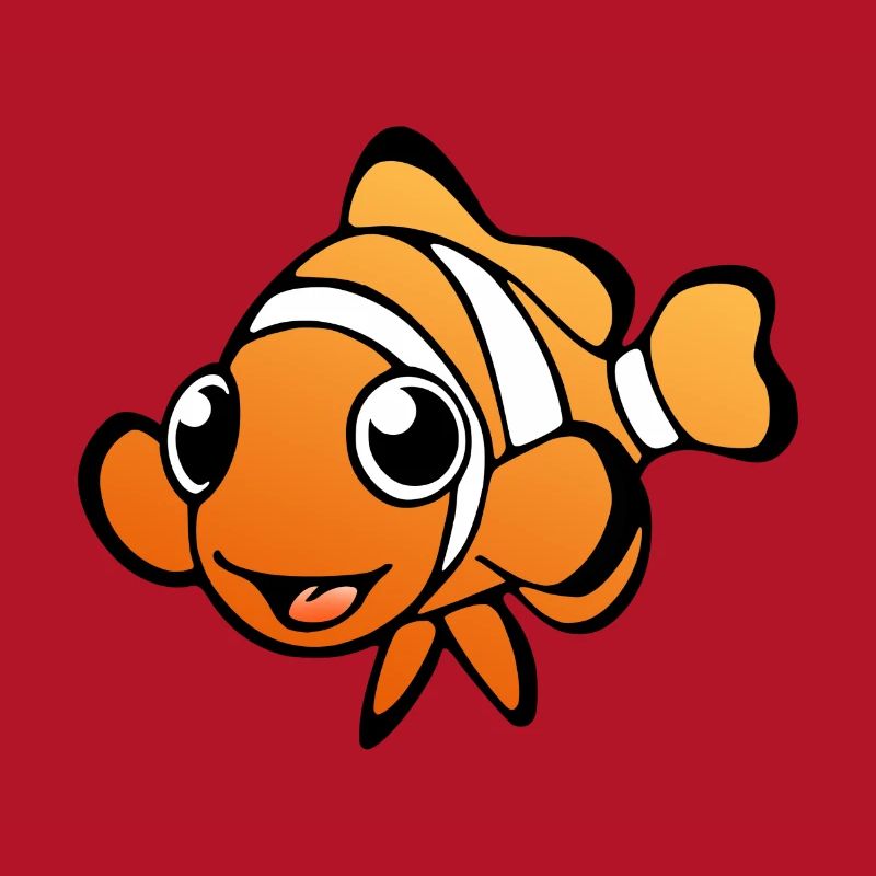 Clownfisch (Pixel)