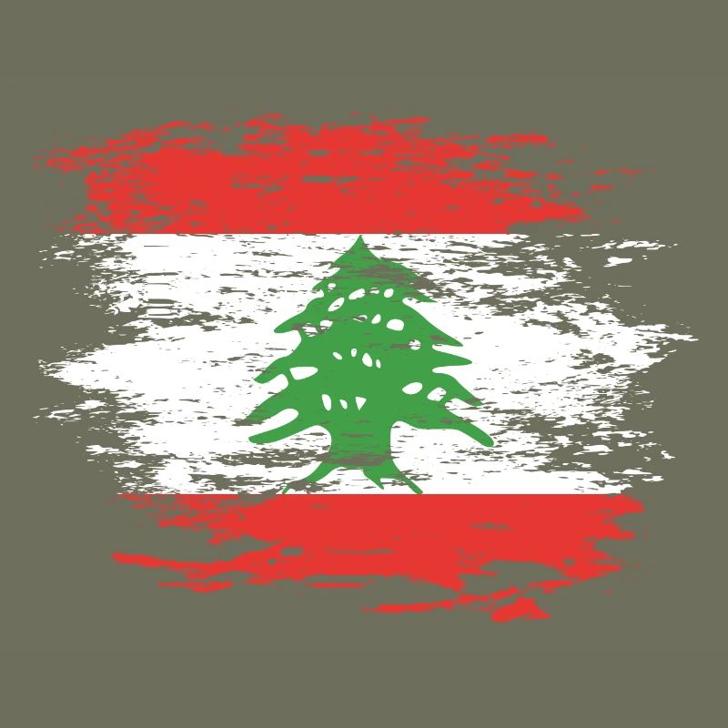 Drapeau du Liban utilisé