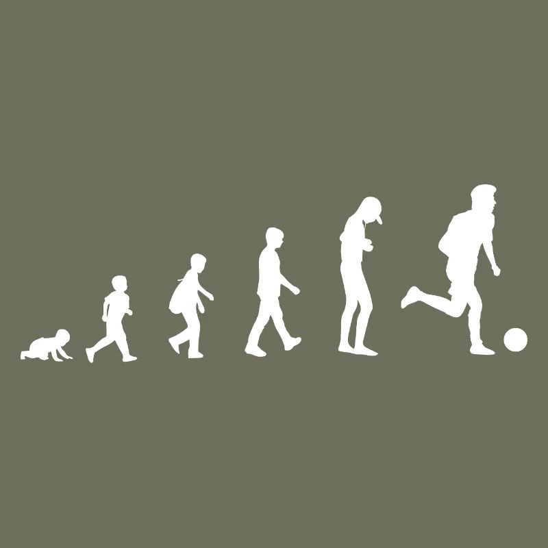 Évolution en footballeur