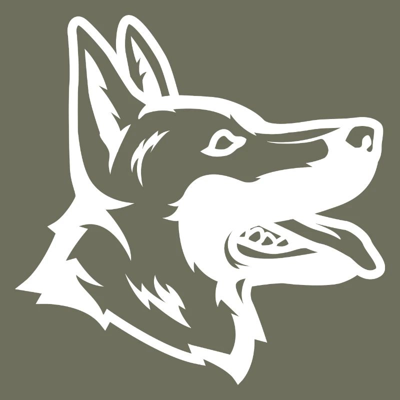 German Shepherd Drawing