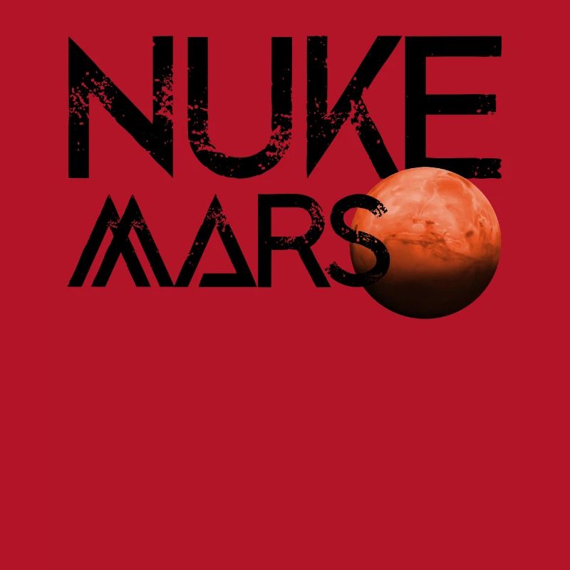 Nuke Mars Terraforming Space Red Planet