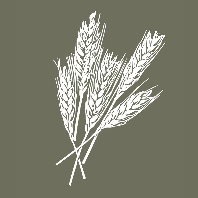 5 wheat ears
