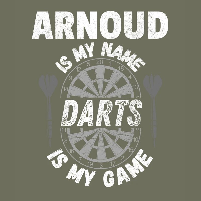 Conception de fléchettes robustes, look vintage et usé