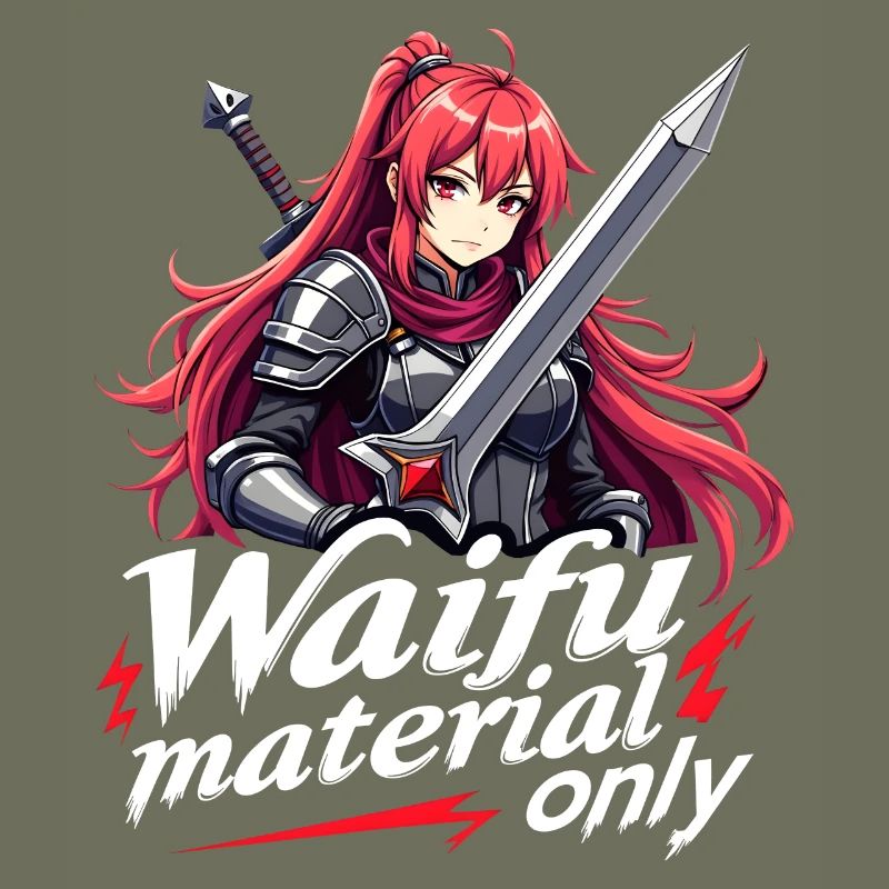 WAIFU MATERIAL ONLY - Warrior
