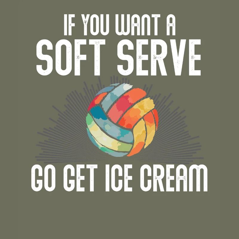 Wenn Sie ein Softeis wollen, holen Sie sich Eis