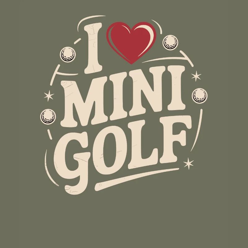 J’adore le -golf – s’amuser sur le terrain de -golf