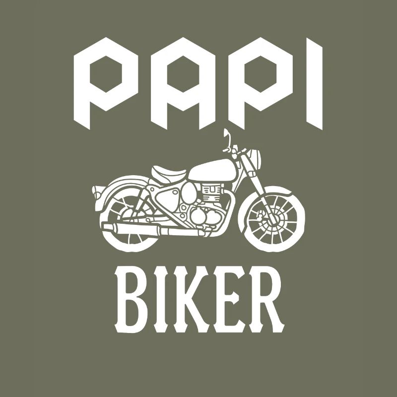 Papi motard biker