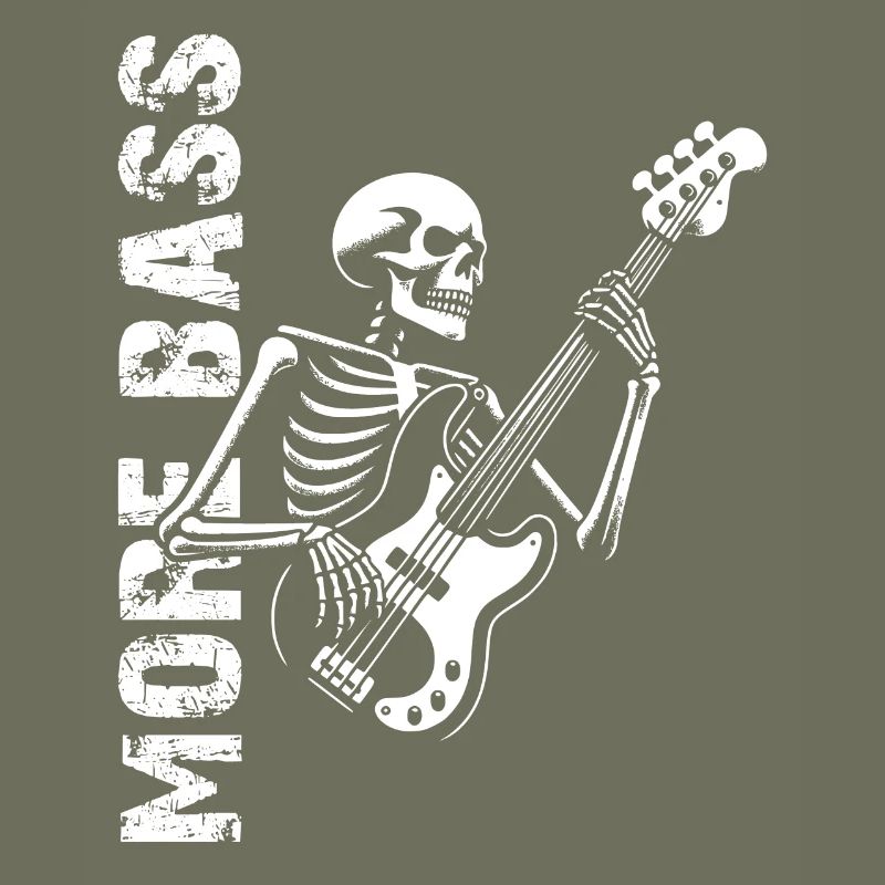 Plus Basse - Skeleton avec Basse