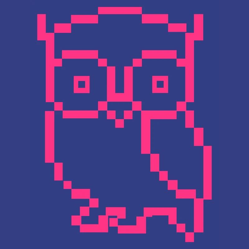 Pixel Eule