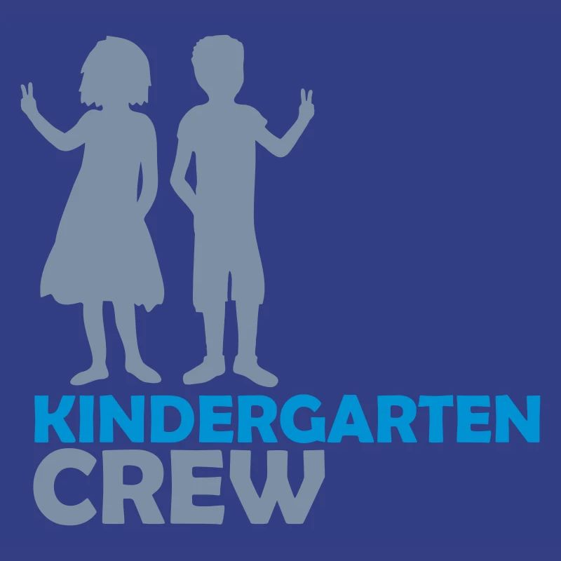 2 frères et sœurs Kindergarten Crew