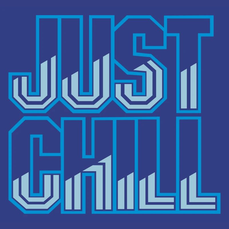 Just Chill Text Logo