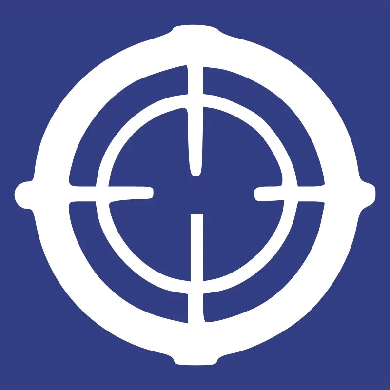Target Sight Reticle Icon Icon Vector