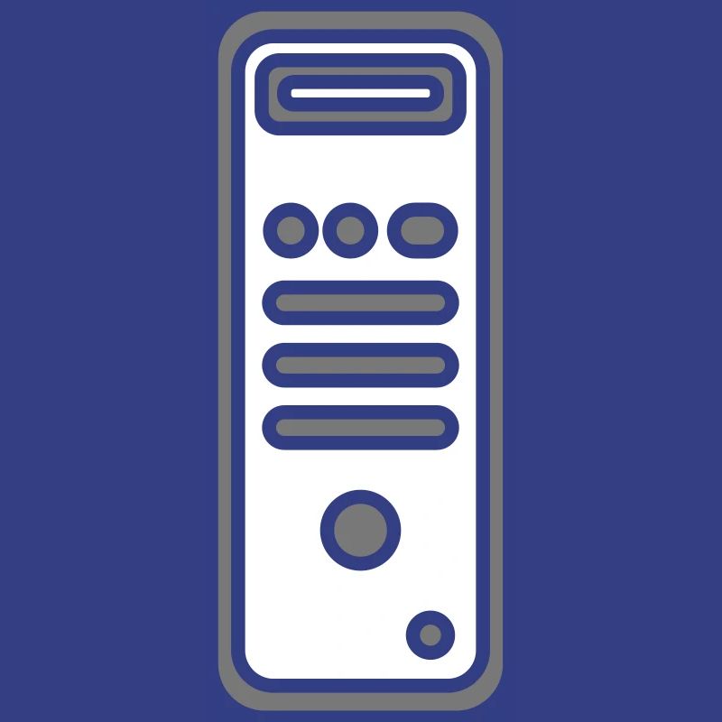 Icon Logo Gehäuse Computer