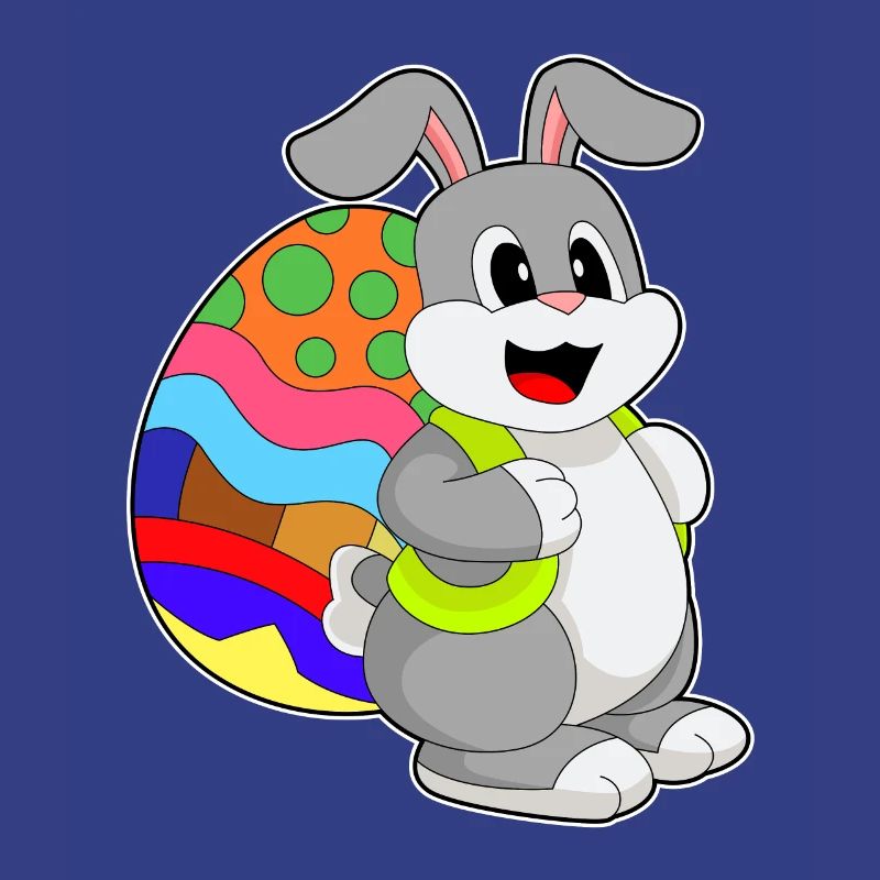 Sac à dos lapin Easter Easter Egg