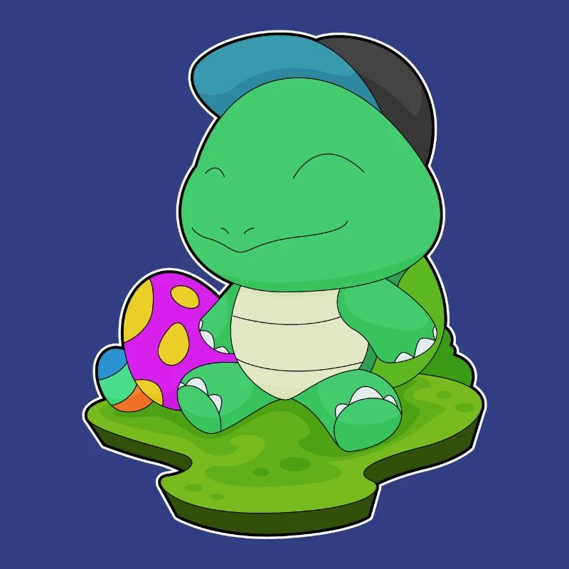 Turtle Easter Easter Eggs