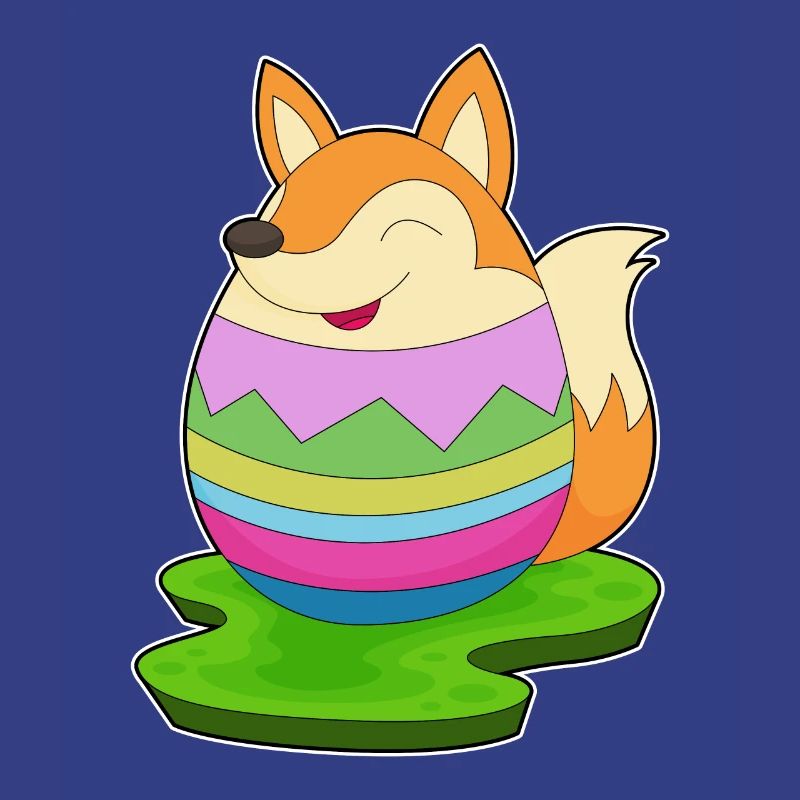 Fox Easter Easter Egg