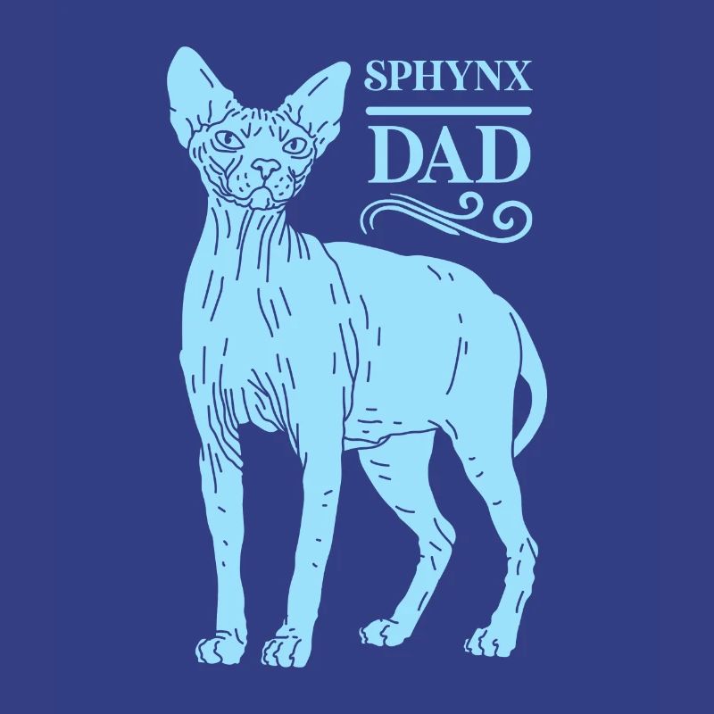 Sphynx Dad Sphynx-Katze Sphinx Katze Geschenk