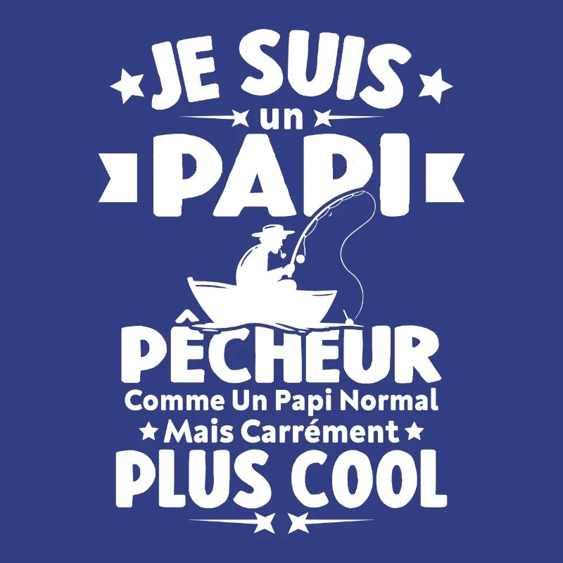 Papi pêcheur comme papi normal mais plus cool