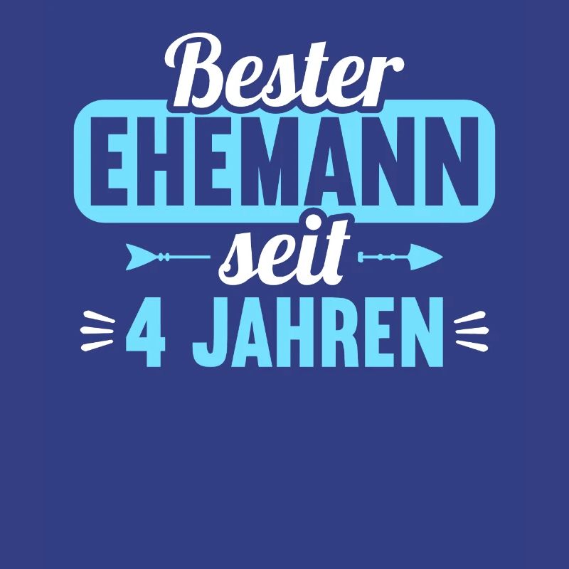 Beste Ehefrau Bester Ehemann seit 4 Jahren