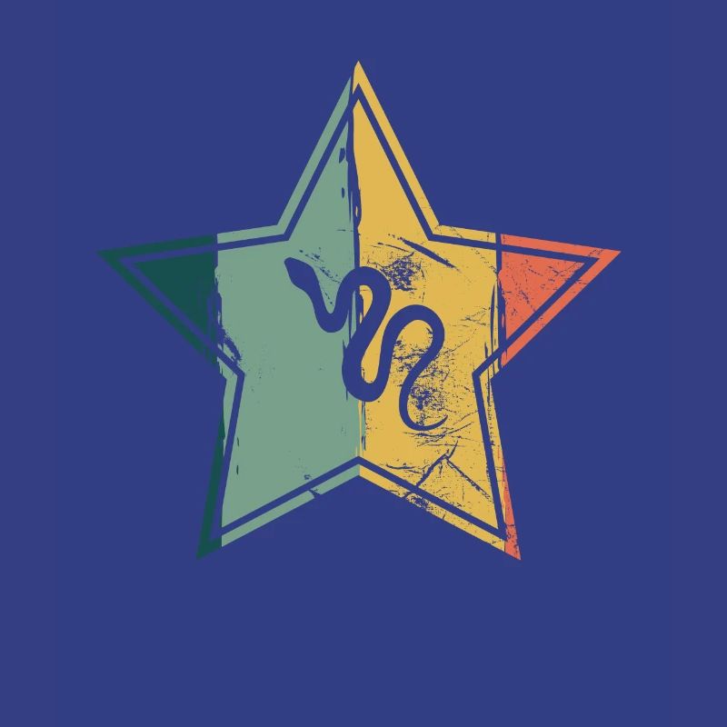 Snake Retro Reptile Python Idée cadeau