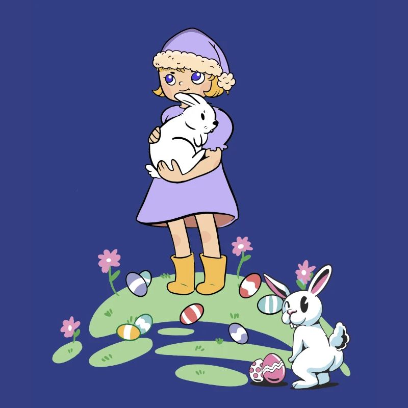 Easter Easter Bunny Kids Rabbit Easter Eggs Eggs