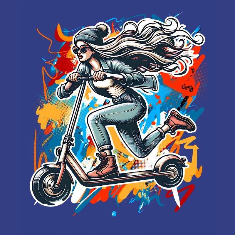 Tretroller E-Scooter E-Roller