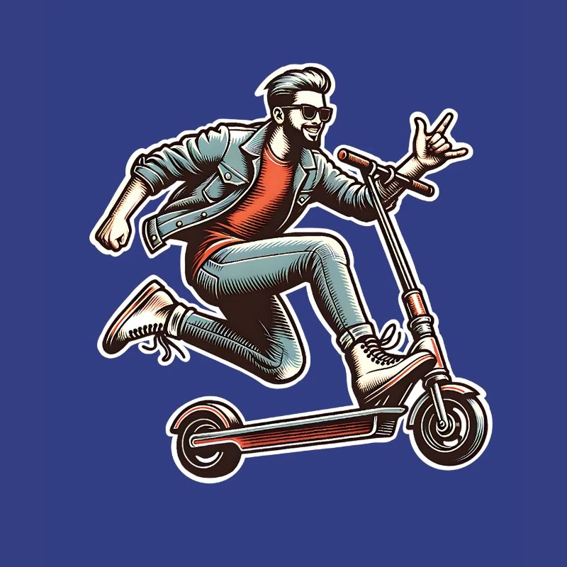 Tretroller E-Scooter E-Roller