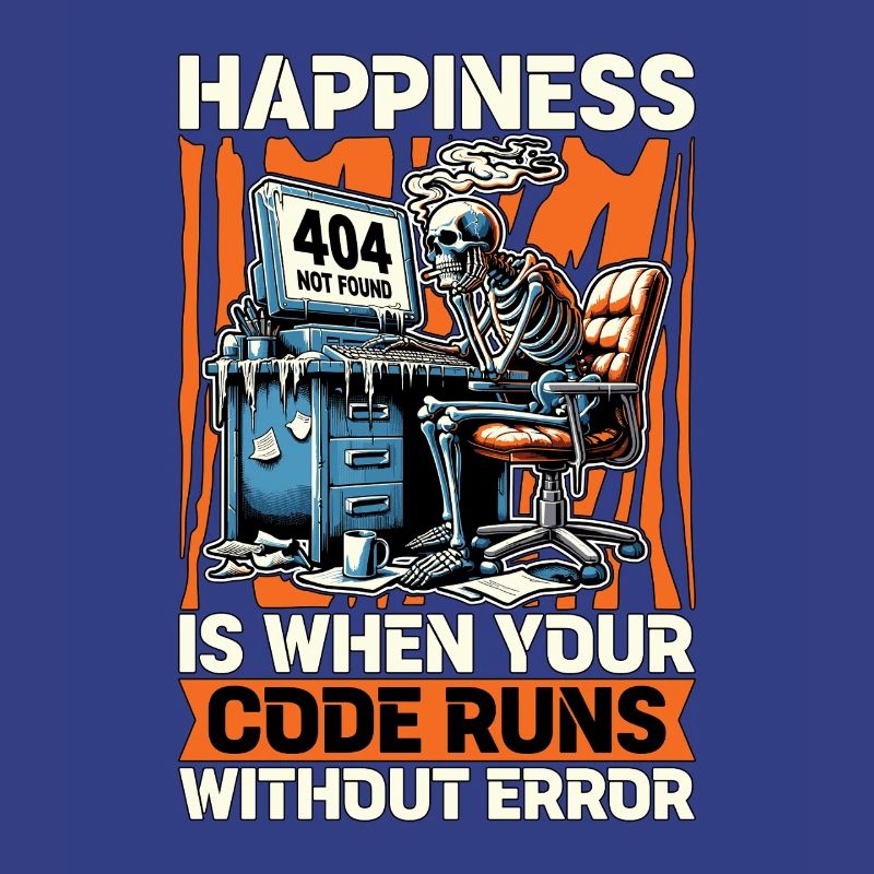 Coder Happiness Is When Your Code Runs Developer