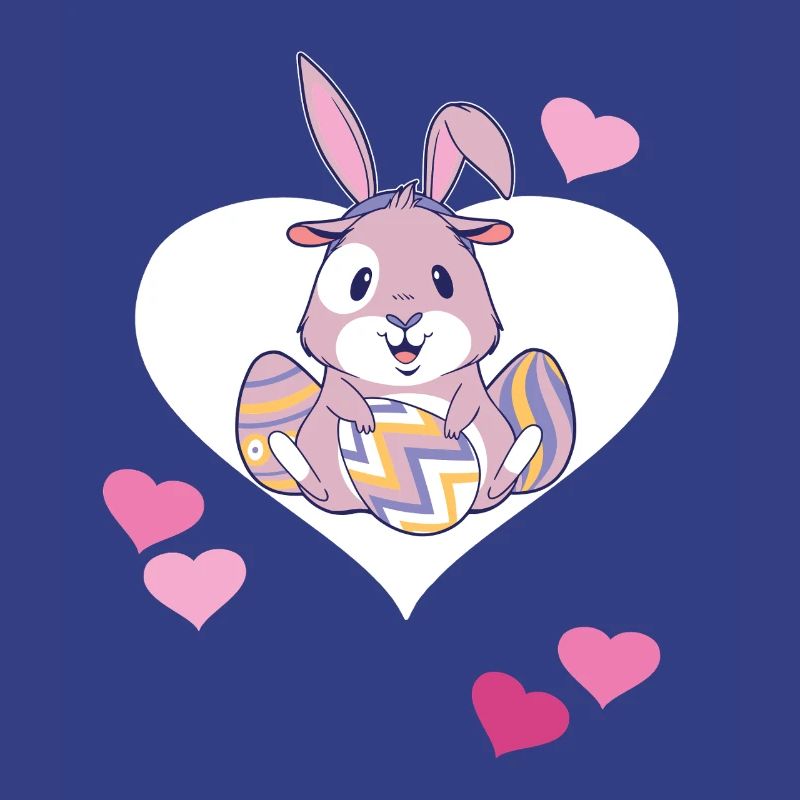 Easter Bunny Easter Egg Easter Eggs Bunny Retro 80s 90s