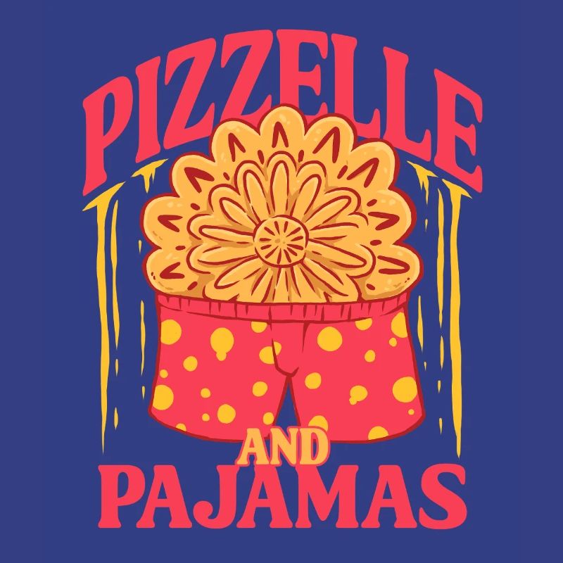 Biscuit gaufré Pizzelle et pyjama