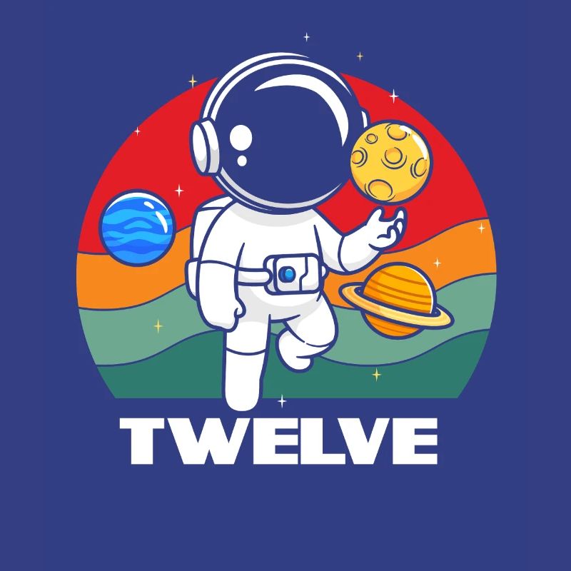 Aventure d’anniversaire de douze ans d’astronaute