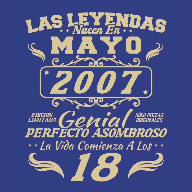 Mai 2007 Vintage Geburtstagsgeschenk