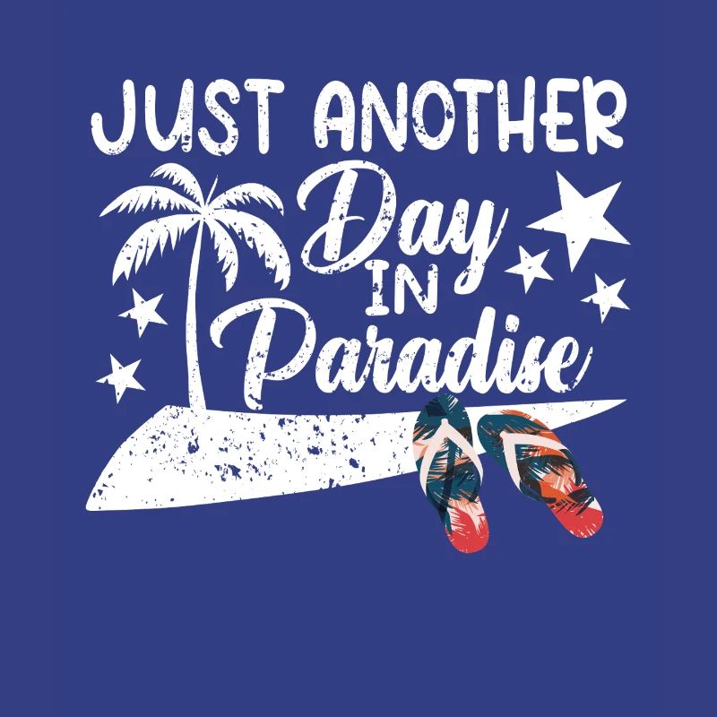 Nur ein weiterer Tag im Paradies Flip Flops Strand