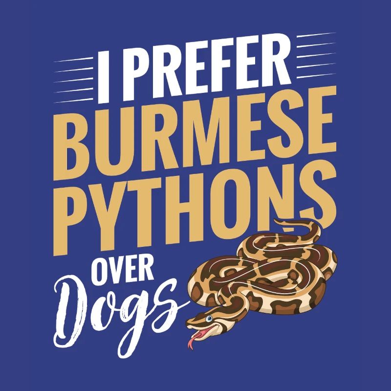 Burmesischer Python-Stoff Reptilien-Foos-Schlangenbesitzer