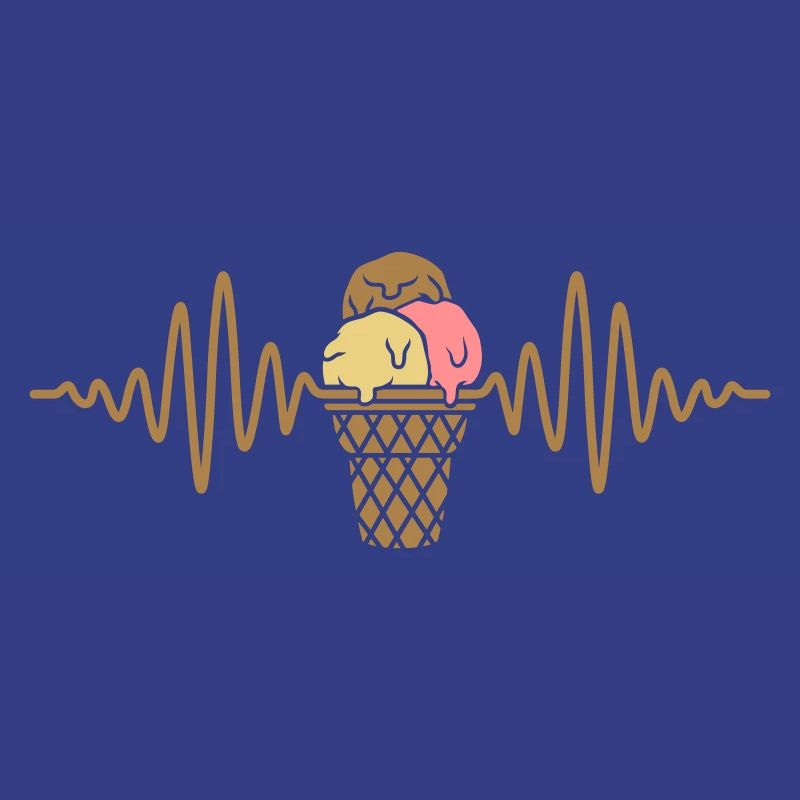 Frequenz Eiscreme 3 Eiskugeln