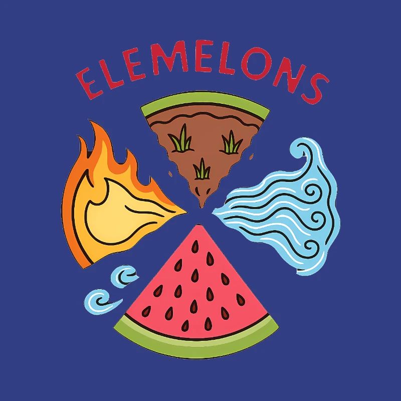 Elemelons Conception élémentaire de pastèque