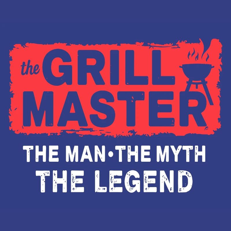 The Grillmaster BBQ Grillen Kultspruch