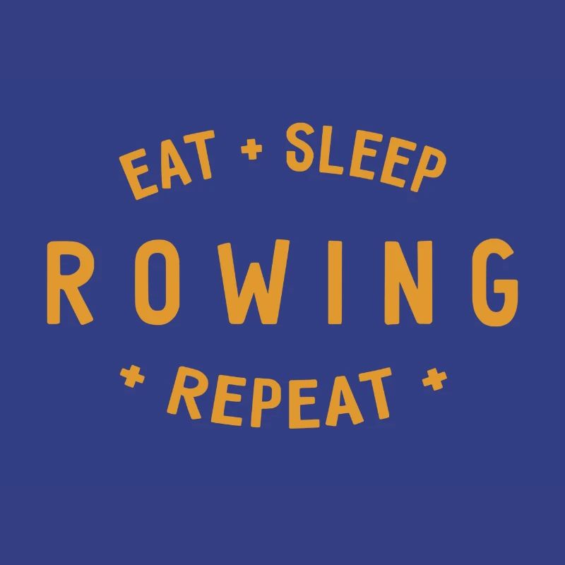 Manger dormir ramer Répéter - Aviron - Rameurs