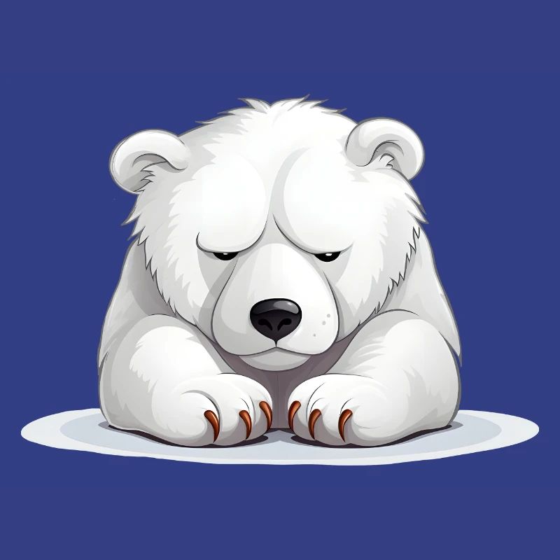Grumpy Eisbär